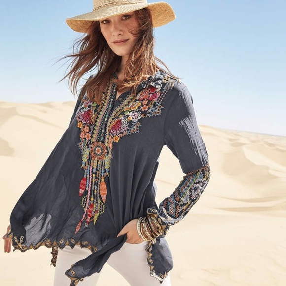 johnny was tunic tops